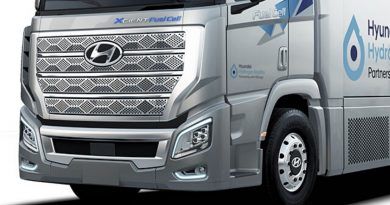 Hyundai fuel cell truck