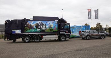 Netherlands refuse truck