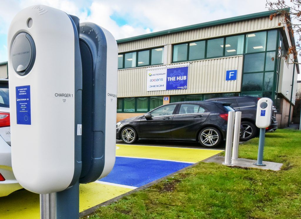 Actemium UK industrial perimeter goes all-electric with company car fleet