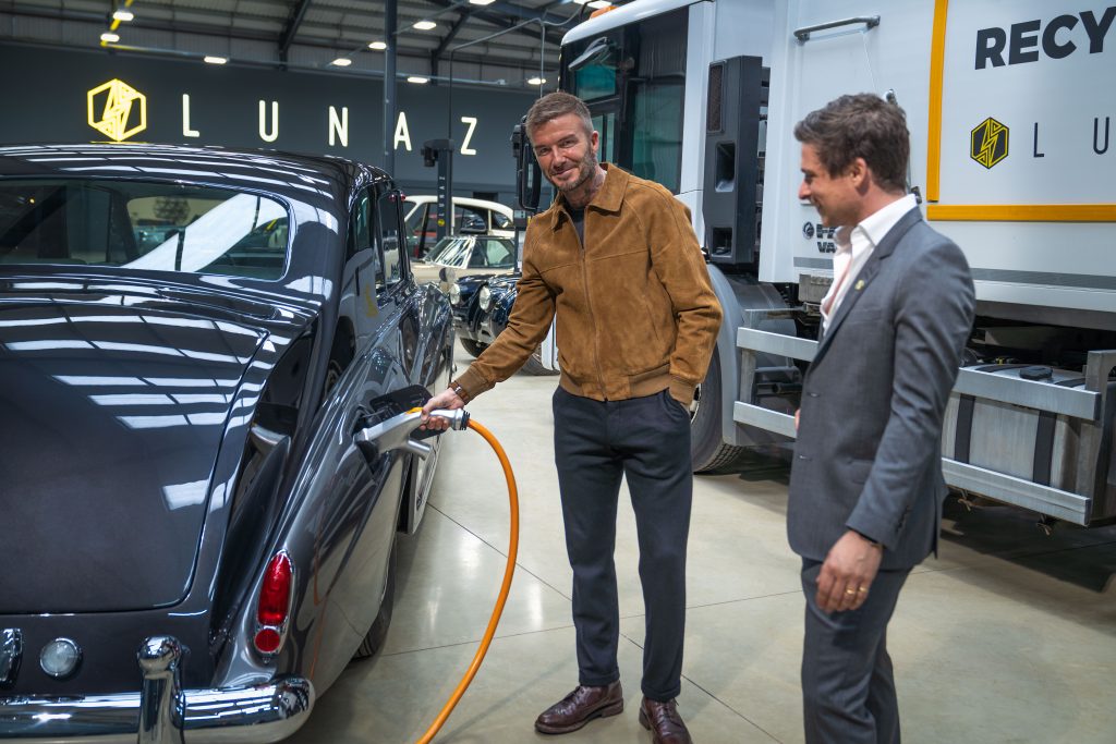 David Beckham invests in UK EV company Lunaz