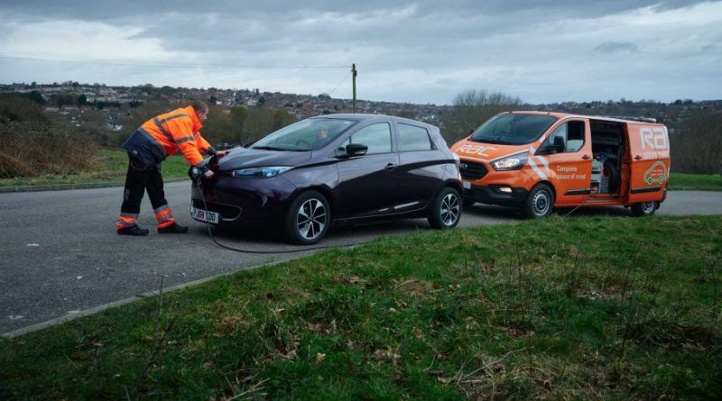 RAC deal will see hundreds more mobile EV charging vans on the road