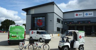Oxford becomes DPD's first all-electric city