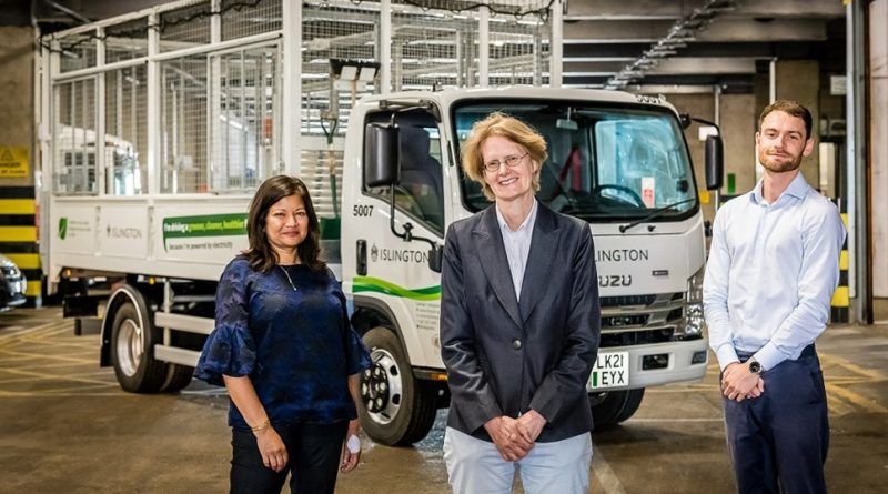 Islington welcomes new electric cage tippers at Waste and Recycling Centre