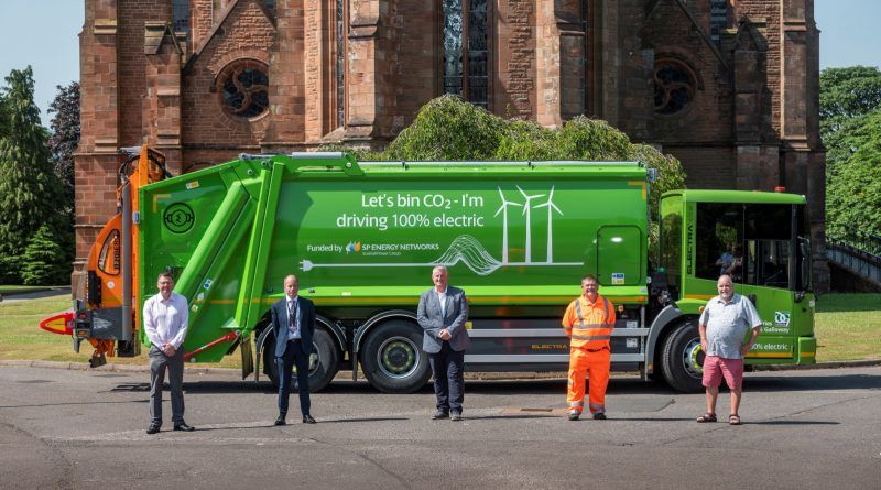 First rural electric bin lorries to support Dumfries and Galloway's 2025 net zero drive