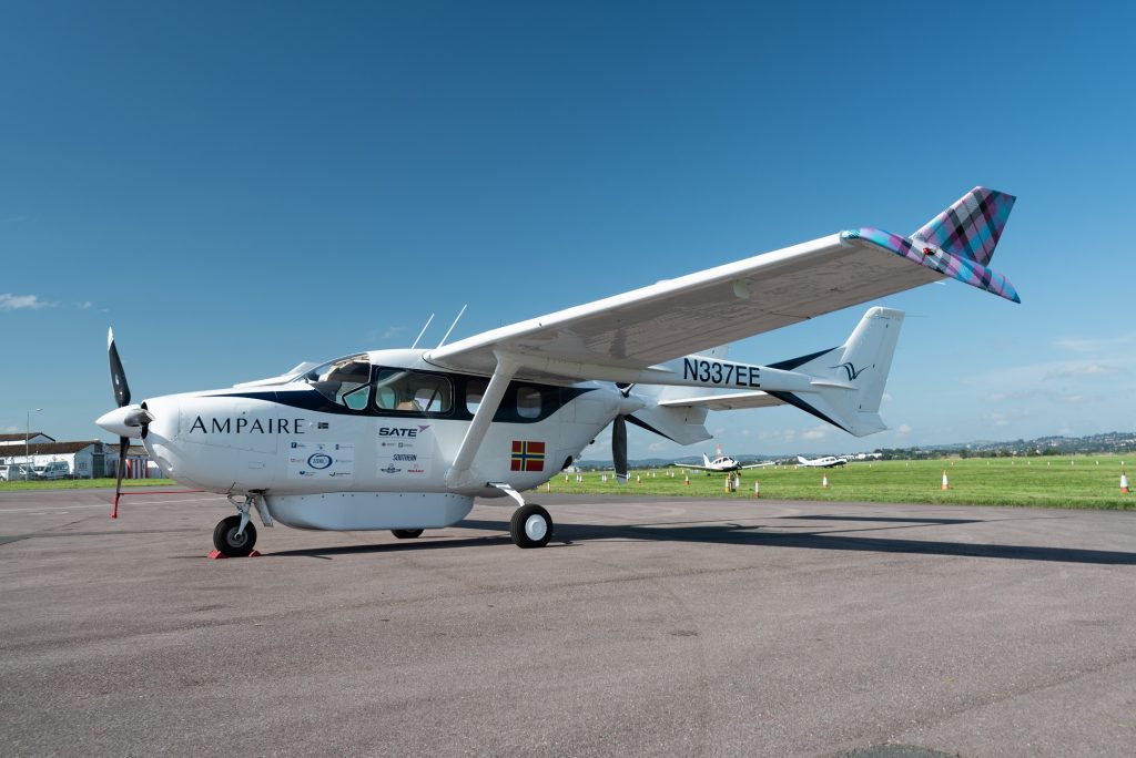 Ampaire brings hybrid electric flight to South West England