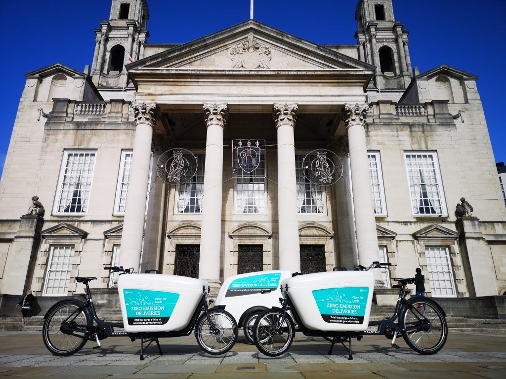 Electric-cargo bikes boost sustainable deliveries in West Yorkshire