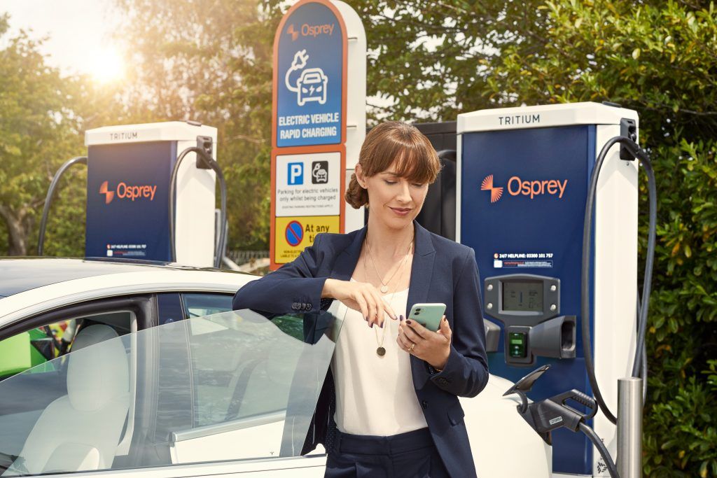 Paua partners with Osprey Charging Network