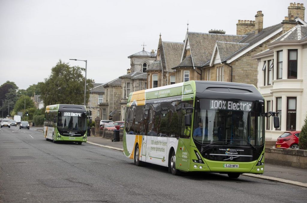 SP Energy Networks and Stagecoach launch six electric buses