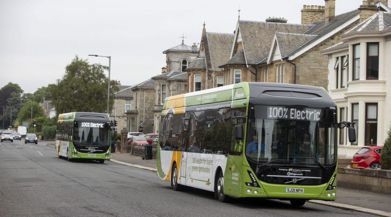 SP Energy Networks and Stagecoach launch six electric buses