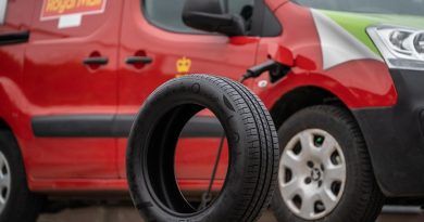 Royal Mail begins emission-cutting tyre trial for electric vans