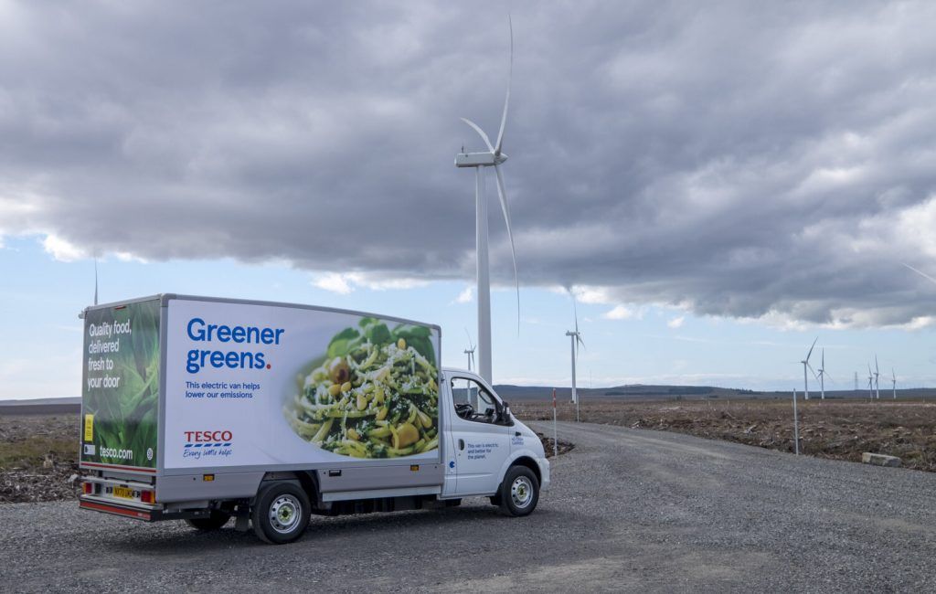 EO Charging secures deal with Tesco to power its home delivery fleet