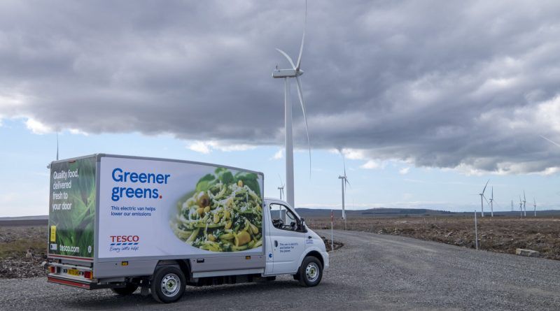 EO Charging secures deal with Tesco to power its home delivery fleet