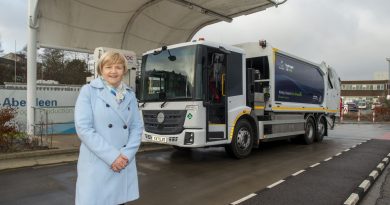 Aberdeen City Council adds hydrogen fuel cell waste truck to its fleet