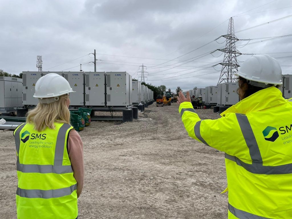 SMS energises 50MW battery energy storage site in Cambridgeshire