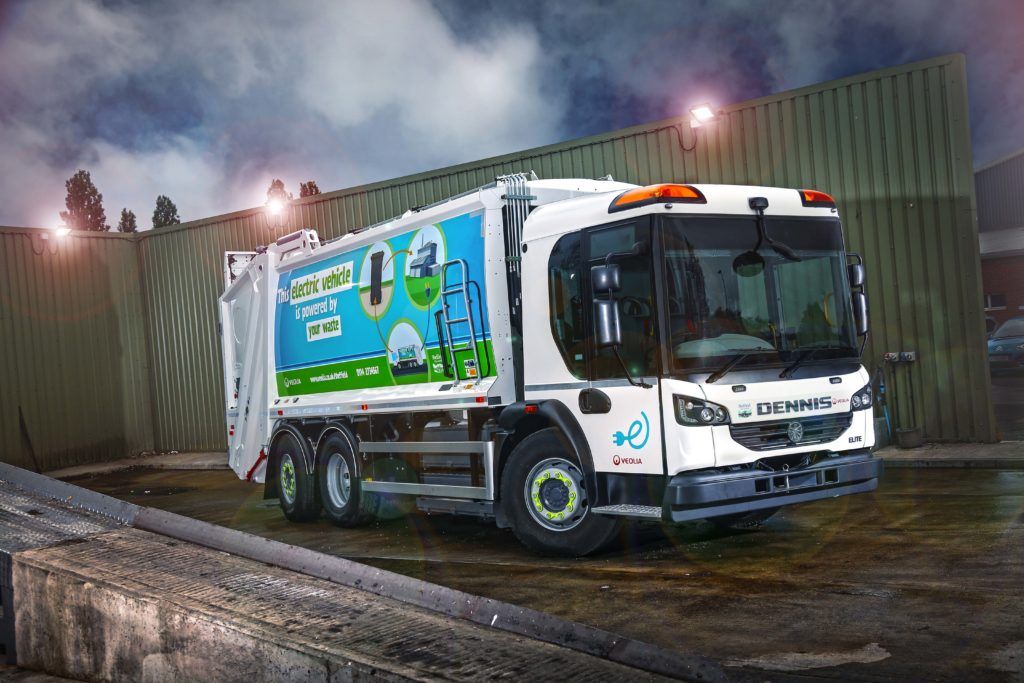 Veolia announces the launch of Kingston Council's first fully electric collection fleet