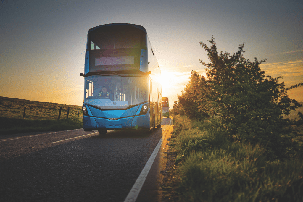 Wrightbus Electroliner UK tour