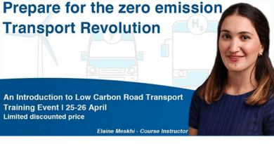 Cenex to hold an introduction to low carbon road transport training event