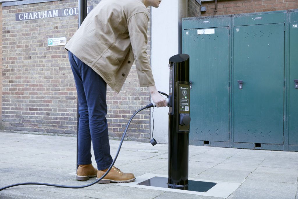 Connected Kerb launches new type of public charging point