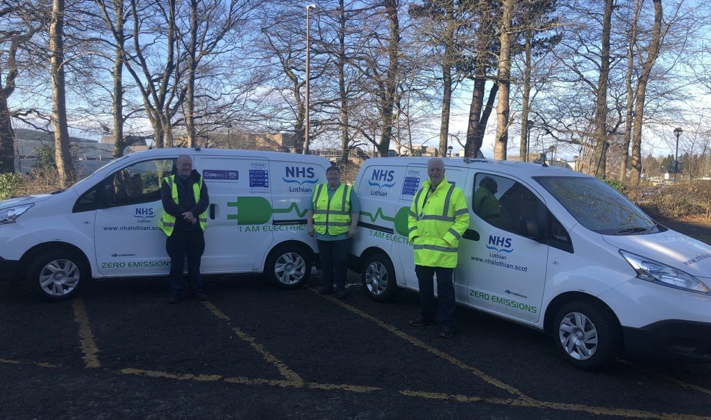 NHS Lothian invests over half a million pounds into EV fleet