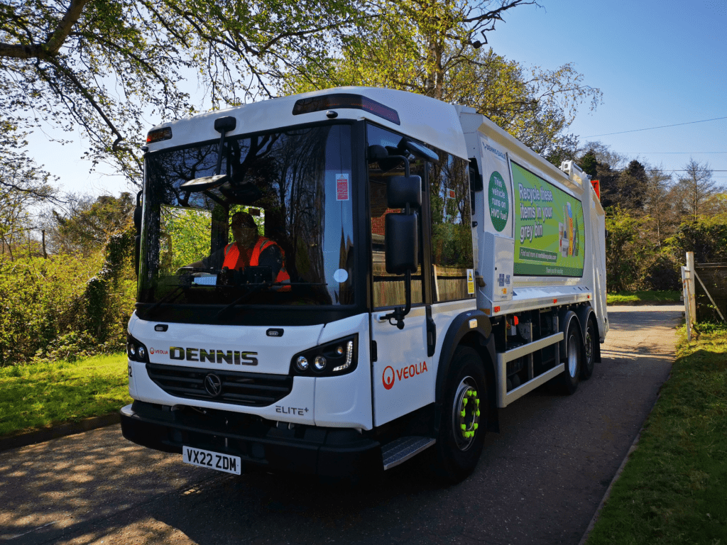 Veolia launches its first renewable fuelled fleet