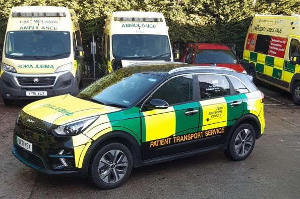 East Midlands Ambulance Service goes electric