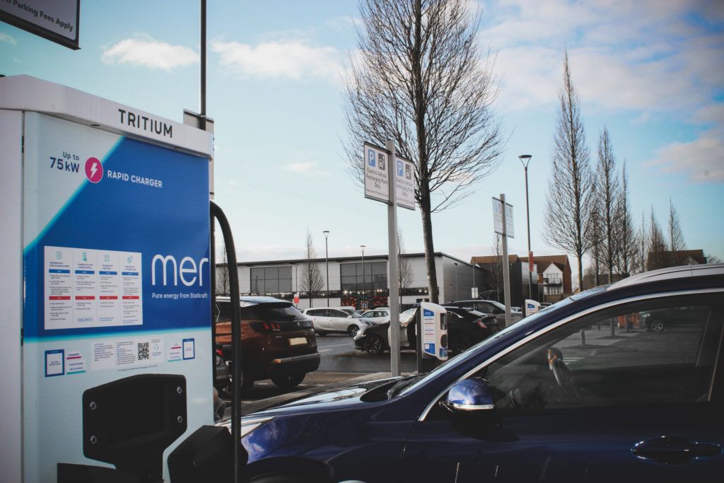 Mer to provide Blue Diamond garden centres with over 300 EV chargers