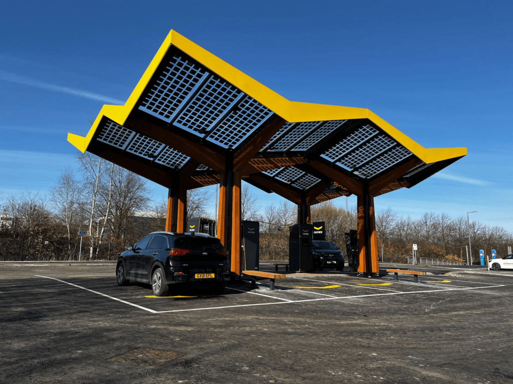 Scotland’s largest ultra rapid charging station opens in Hamilton