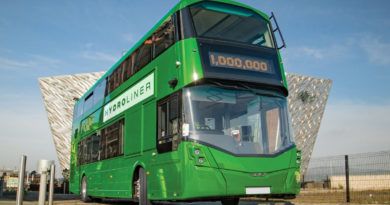Zero-emission hydrogen buses travel 1 million miles