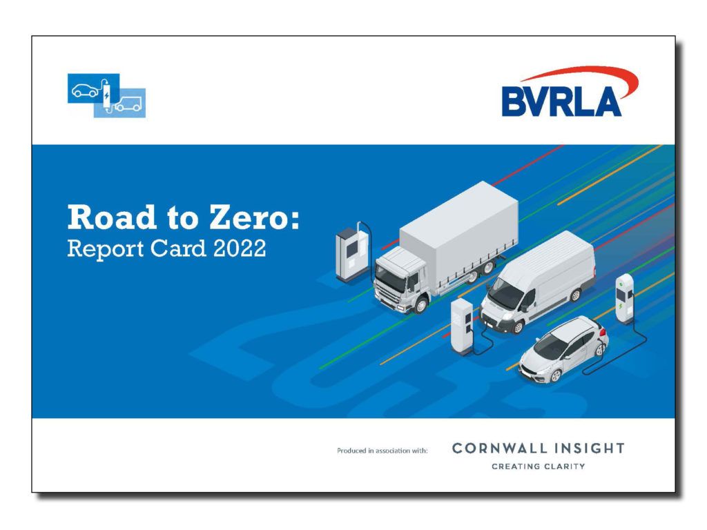 Road to Zero Report Card - BVRLA