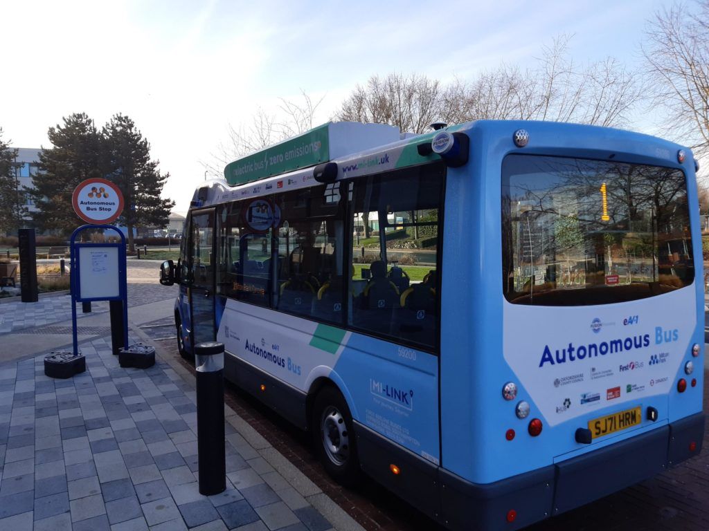 Autonomous electric bus