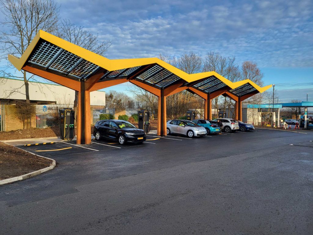 Fastned opens latest EV charging site in Washington.