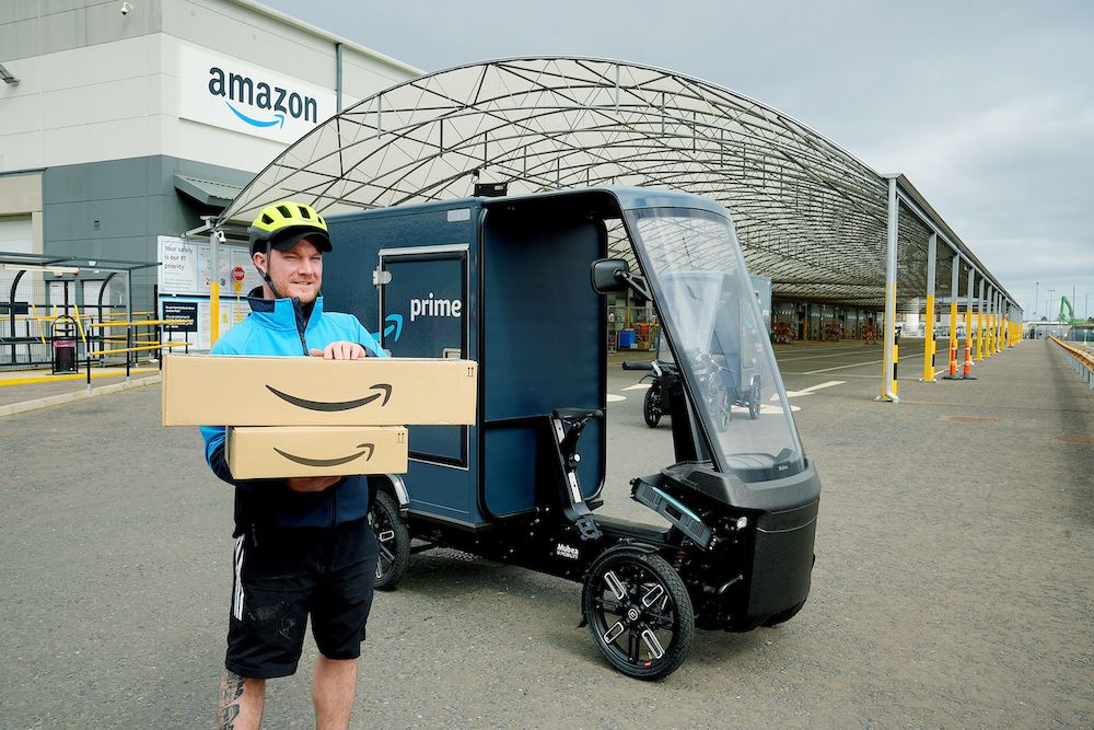 Amazon opens micromobility hub in Northern Ireland - transportandenergy