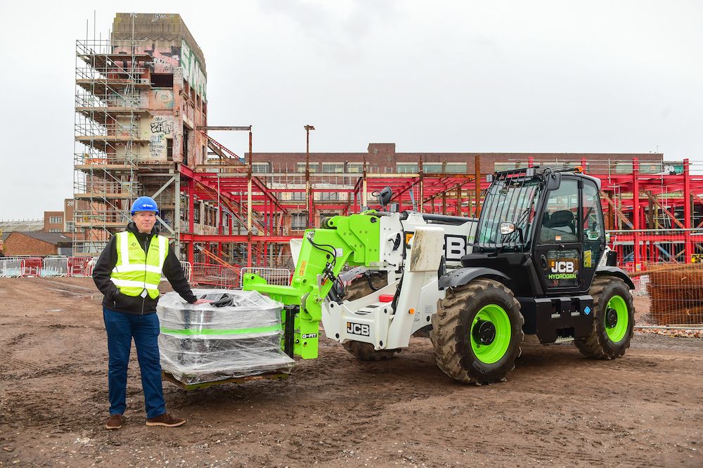 BAM Construction welcomes JCB hydrogen technology